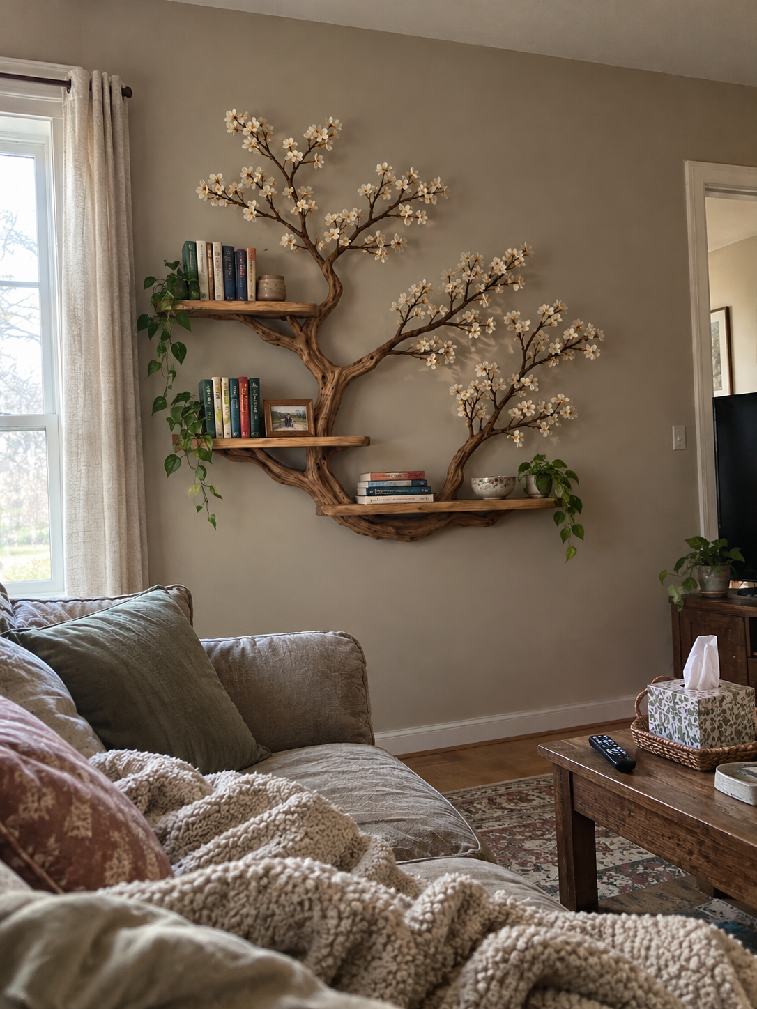 12 Corner Shelf Ideas for Awkward and Empty Spaces